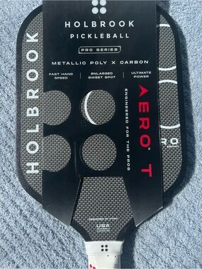 Aero T Pro Series Pickleball Paddle - Black